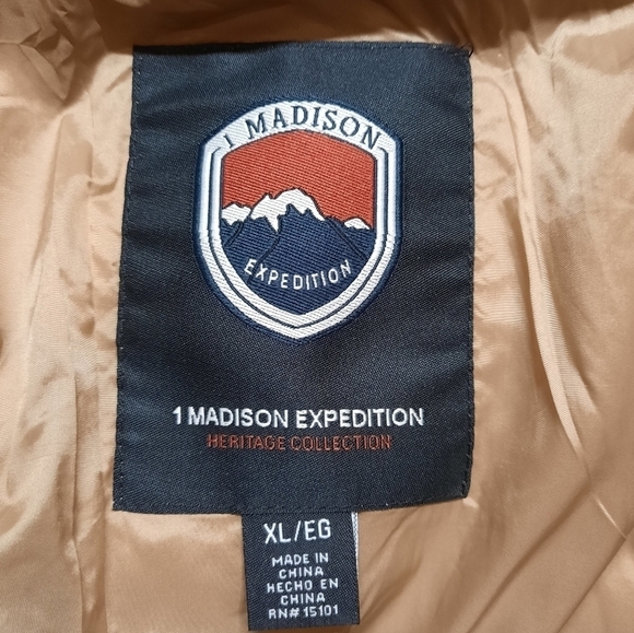 1 Madison Expedition Womens Teddy/Sherpa Hooded Full Zip Jacket XL - Picture 5 of 7